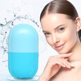 thumbnail image 4 of Masajeador de cara Molde de hielo Hidratante profundo PORE DERUCCIÓN Removedor de línea fina Removedor de rayas de rayado Molde Suministros de belleza azul Advancent CE002939-01, 4 of 7