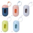 thumbnail image 2 of Pets Poop Garbage Picking Bag Dispenser ABS Recycling Sorting Accessories for Organizer Refillable Waste Bags Holder Cleaning Carrier Accessories Pink, 2 of 8