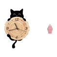 thumbnail image 1 of Reloj de pared,Reloj de pared decorativo para baño o dormitorio,Reloj de pared para gatos silencioso,sin tictac,ideal para regalar.,Jarra de jengibre de cerámica,Arreglo floral en jarrón de, 1 of 8