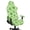 Shamrock Heart Print Light Green, variant on SCRAWLGOD St. Patrick's Day Shamrock Heart Print Light Green Print Gaming Chair Cover with Armrest Cover, Soft Computer Chair Seat Cover Backrest Slipcovers Rotating Desk Chair Seat Protectors