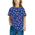 thumbnail image 2 of FamilyThread American Flag Shirt for Kids Boys Girls th of July Outfit Independence Day T-Shirt Toddler Patriotic Tee Top, 2 of 4
