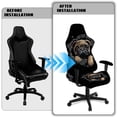 thumbnail image 5 of Garronmavis Pug Gaming Chair Cover Stretchable Office Computer Seat Slipcover Removable Machine Washable Armchair Slipcovers for Esports Enthusiasts Men Game Room Decor, 5 of 7