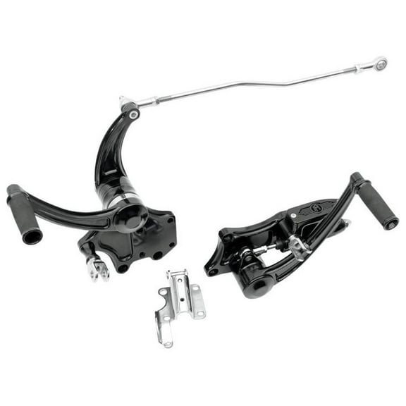 Performance Machine Forward Controls Black  2" (0035-0111-B)