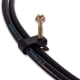 thumbnail image 4 of SatelliteSale Dual Flex Cable Clip Negro 100 Pcs Clip de tornillo y sujetador, 4 of 5