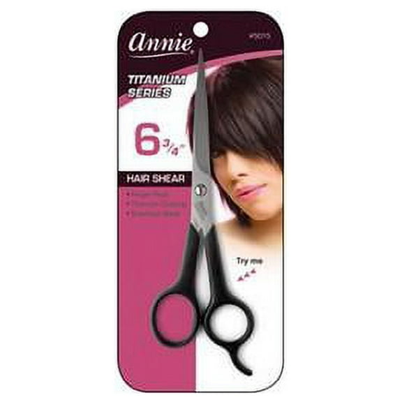 Annie Hair Shears Titanium 6.75" 6-3/4"