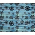 thumbnail image 5 of oneOone Polyester Lycra Teal Blue Fabric Abstracts Craft Projects Decor Fabric Printed By The Yard 56 Inch Wide, 5 of 5