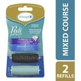thumbnail image 2 of Amopé Pedi Perfect Mixed Pack Roller Heads Ultra Coarse Regular Coarse 2 refills, 2 of 6
