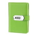 thumbnail image 1 of Unique Bargains A6 Diary with Lock, Journal with Lock Cute Journaling Leather Notebook Journal Diary, Green, 1 of 7