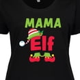 thumbnail image 4 of Inktastic Christmas Mama Elf Women's Plus Size T-Shirt, 4 of 5