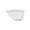 WH, variant on EGNMCR Kitchen Gadgets Trapezoidal Shape Plates Impregnable Dinner Plates Dishwasher Microwave Safe Plastic Plates Reusable Lightweight Plates For Kitchen Or Camping 10.6x8.6 Inches Trapezoidal Plates