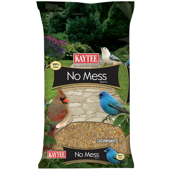 Kaytee Waste Free Songbird Hulled Sunflower Seed Wild Bird Food 5 lb