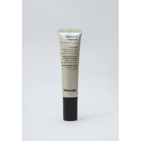 Minimalist Vitamin K + Retinal 01% Eye Cream