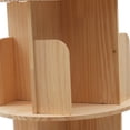 thumbnail image 6 of 5 Tier 360° Rotating Bookshelf Bookcase Storage Shelf Freestanding Display Rack, 6 of 10