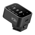 thumbnail image 1 of GODOX X3C 2.4G Wireless Flash Trigger Transmitter TTL Autoflash with Large OLED Touchscreen Multiple Flash Modes with USB Port 32 Channels 16 Groups Compatible with Canon Cameras, 1 of 8