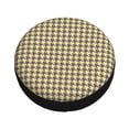 thumbnail image 3 of XMXY Houndstooth Check Spare Tire Cover, Universal Waterproof Cover for Jeep RV Tire Wheel Protection, 15 inch, 3 of 8