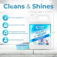 thumbnail image 5 of Hygea Natural Clear ’n’ Bright Glass Cleaner Spray, Window Cleaner, Non-Toxic & Ammonia-Free, 1-Gallon, 5 of 10