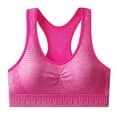 thumbnail image 5 of BLTIBY Shapewear Workout Sets for Women Two Piece Outfits Seamless Tummy Control High Waisted Biker Shorts Sports Bra Yoga Gym Activewear Hot Pink Free Size, 5 of 8