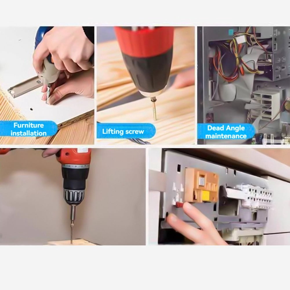 Handheld Electric Drill Impact Drill Household Hand Drill Can Rotate
