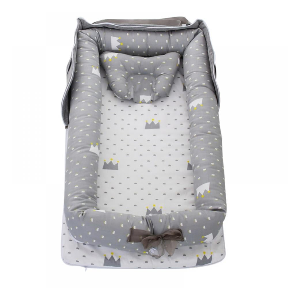 Baby Lounger, Manfiter Portable CoSleeping Baby Nest Cotton Breathable