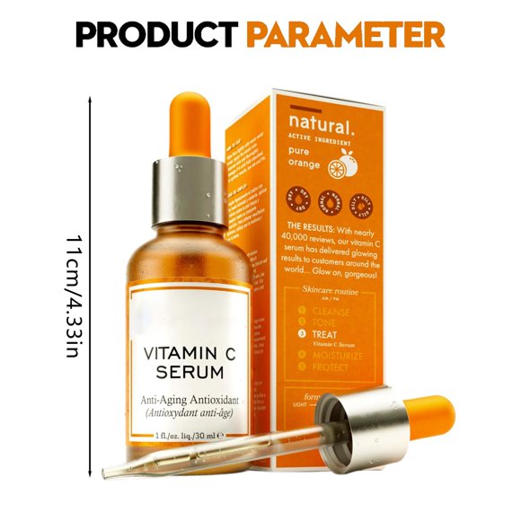 Vitamin C for Removing Dark Vitamin C with Hyaluron Vitamin E and Pure Vitamin C for Skin (30ml/1oz)