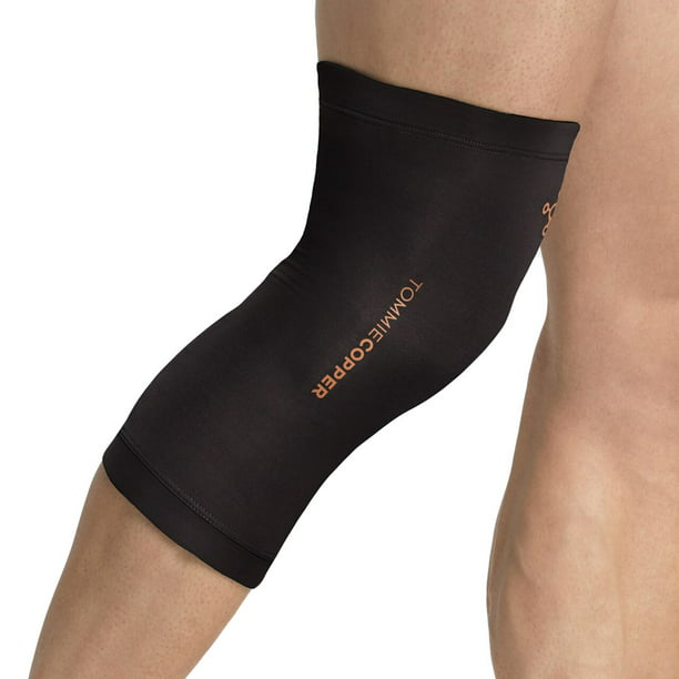 Tommie Copper Infrared Compression Knee Sleeve, Black, S/M 