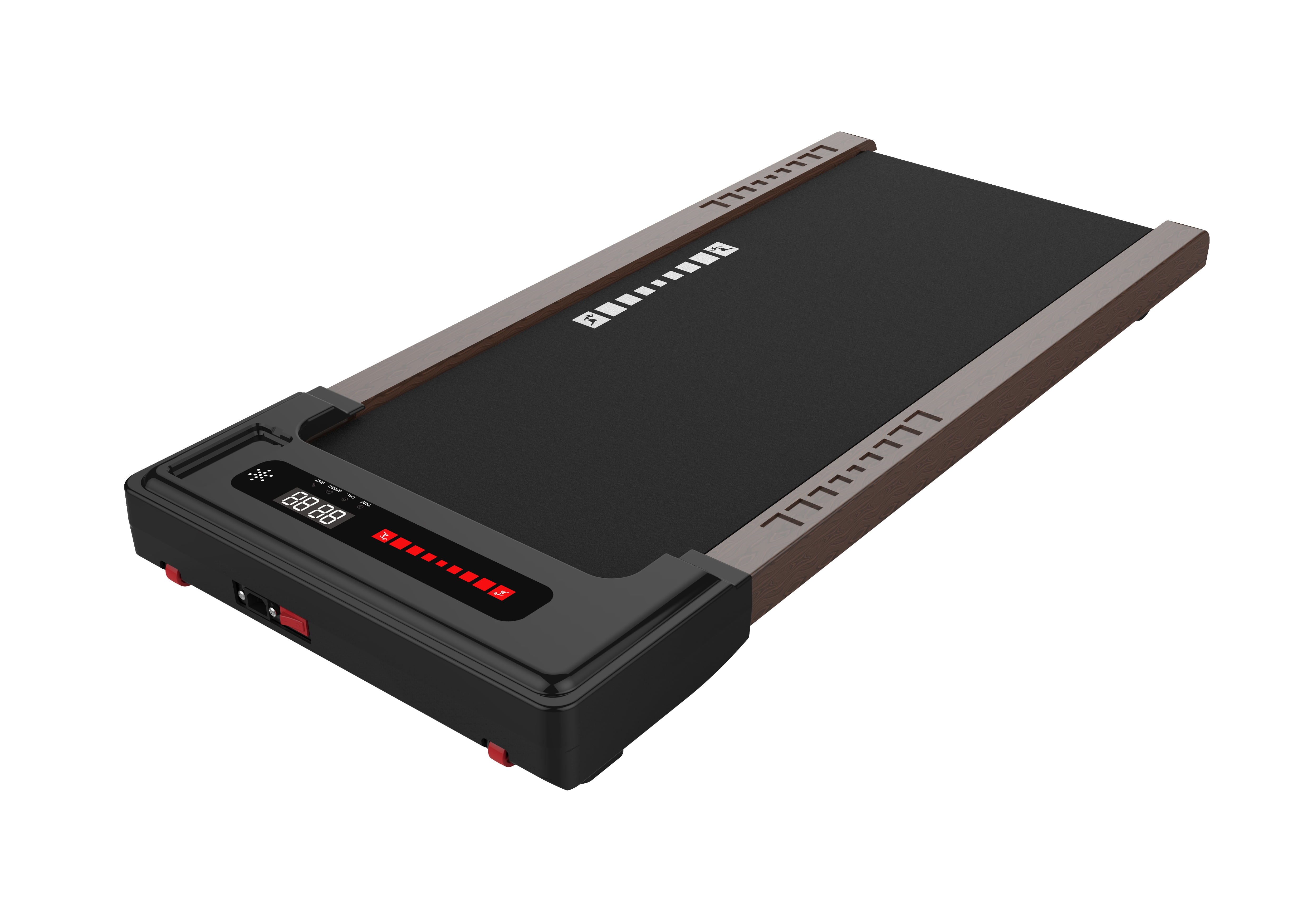 BesWin Walking Pad Wood Under Desk Treadmill , Portable Mini Treadmill