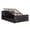 Queen + Purple+Black + Upholstered, variant on Queen Size Upholstered Gaming Bed with Side-Lift Hydraulic Storage System, Cyberpunk Style Platform Bed with Futuristic Pattern for Gamers & Gen Z, Black+Red