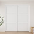 thumbnail image 2 of 72" x 80" 3 Lite Height Pantry or Closet Sliding Doors with Hardware Kit Finished, No assembled request, 2 of 6