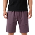 thumbnail image 6 of Gfyviroh Sweat Shorts for Men Cozy Solid Drawstring Lightweight Casual Shorts Pockets Summer Athleisure Shorts, 6 of 7