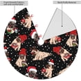 thumbnail image 3 of Easter Eggs Colorful Flowers 36 Inch Christmas Tree Skirt Round Winter Snow Suitable for Christmas Xmas Halloween Holiday Party Decor Decoration Occasion, 3 of 6
