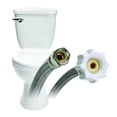 thumbnail image 2 of Conector de inodoro de acero inoxidable trenzado Fluidmaster B1T20CS de 51 cm, 2 of 5
