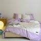 thumbnail image 3 of Juego de cama con estampado de lazos cereza, 3 of 5