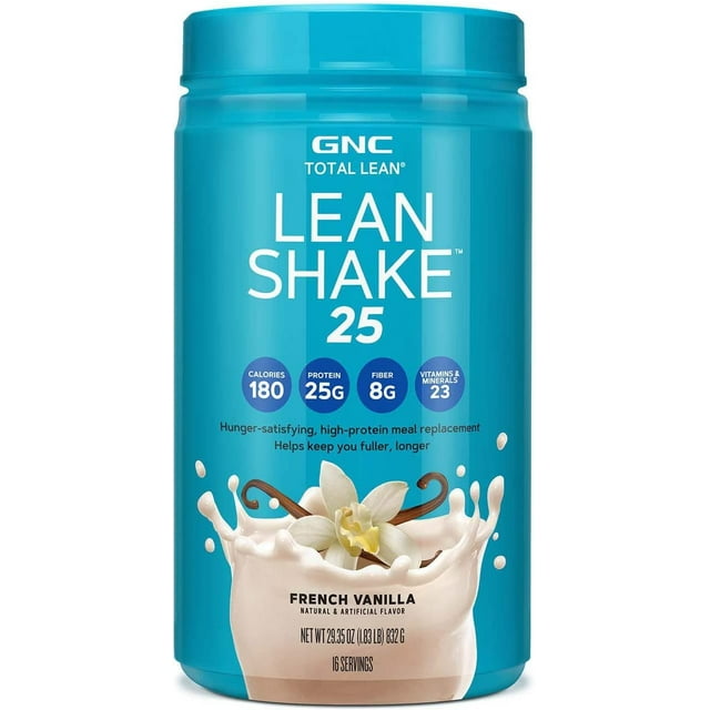 GNC Total Lean Lean Shake 25 Protein Powder HighProtein Meal