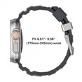 thumbnail image 6 of WIUSUN Silicone Rugged Band For Apple Watch Series 11 10 9 8 6 5-1 46mm Ultra 49mm iWatch 44mm 45mm Sports Strap Bracelet, 6 of 6