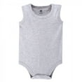 thumbnail image 3 of Hudson Baby Cotton Sleeveless Bodysuits 8pk, Heather Gray, 6-9 Months, 3 of 5