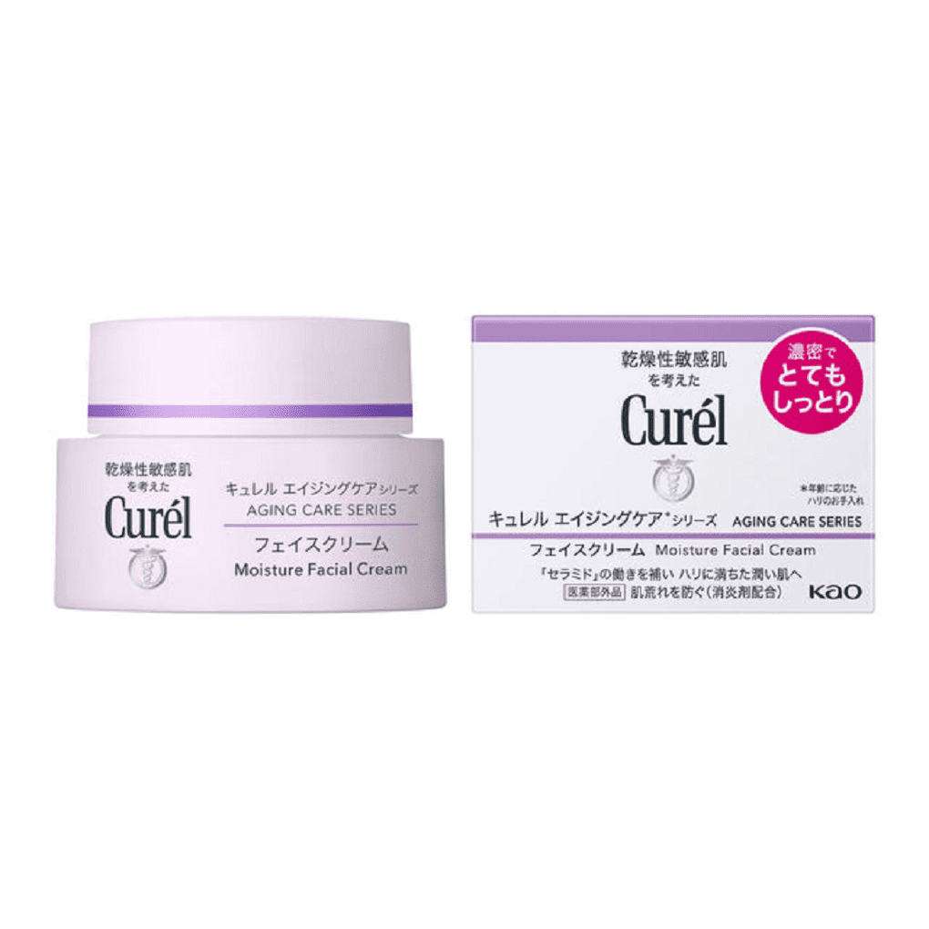 CurÃ©l Moisture Facial Cream 40g, Hydrating Skin Barrier Cream for