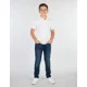 thumbnail image 2 of Paquete de 5 playeras polo escolares para niño 100% algodón color blanco, 2 of 4