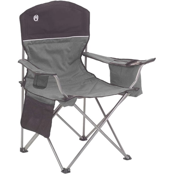 Silla de Camping Plegable Coleman SCCC146988115 Portátil Cómoda con Nevera Incorporada Capacidad 147 kg Gris