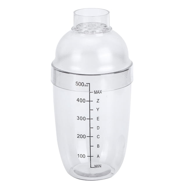 Fournitures Quotidiennes, Shaker à Cocktail PC avec Tasse Shaker de Qualité Professionnelle