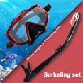 thumbnail image 4 of Set de Snorkel EXP VISION Pano 3 Ventanas para Adultos Antivaho (Rojo), 4 of 8