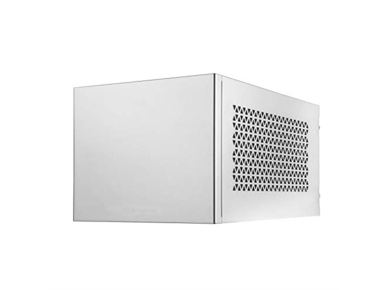 Silverstone SUGO 15 mini-ITX, Aluminum, supports 3 slot full length GPU / ATX PSU / 240mm AIO, USB Type-C x 1, SST-SG15S - Silver