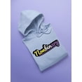 thumbnail image 3 of Non Binary Banner Hoodie Women -Smartprints Designs, Female 5X-Large, 3 of 4