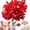 Red, variant on Silk Hydrangea Heads Artificial Flowers (27 Fork 6 Blades, Yellow)