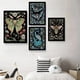 thumbnail image 4 of Pintura en lienzo de arte Retro, cuadro de insecto, murciélago, pavo real, pájaro, miel, abeja, polilla, camaleón, Possum, Rana, póster, imagen para habitación de niños, decoración de pared del hogar, 4 of 4
