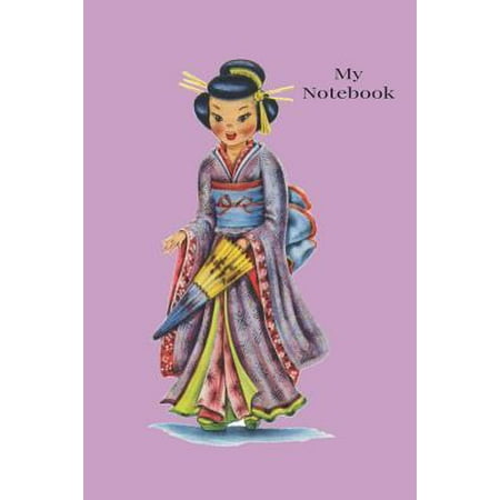 Notebook: Vintage Traditional Japanese Costume Dolls of the World Notebook