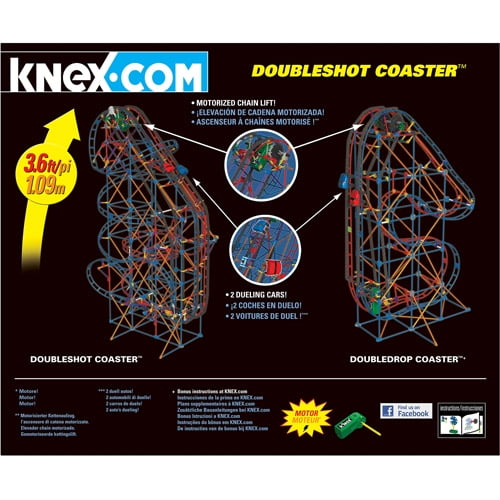 K'Nex DoubleShot Roller Coaster Set