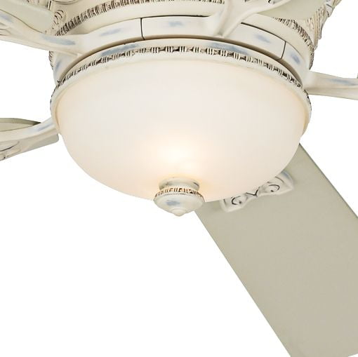 52 Casa Vieja French Hugger Ceiling, White French Country Ceiling Fans