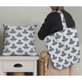 thumbnail image 5 of Soimoi Blue polyester Crepe Fabric Floral & Paisley Decor Fabric Printed Yard 42 Inch Wide, 5 of 5