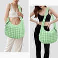 thumbnail image 2 of Kwuty Puffer Tote Bag for Women Large Quilted Puffy Lightweight Carryall Crossbody Tote Bag for Women, 2 of 7