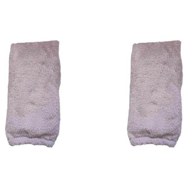 Destyer Plush Over Knee Socks Stay Warm In Style Cold Weather Winter Plush Over Knee Socks Long Leg Warmers purple 2Set